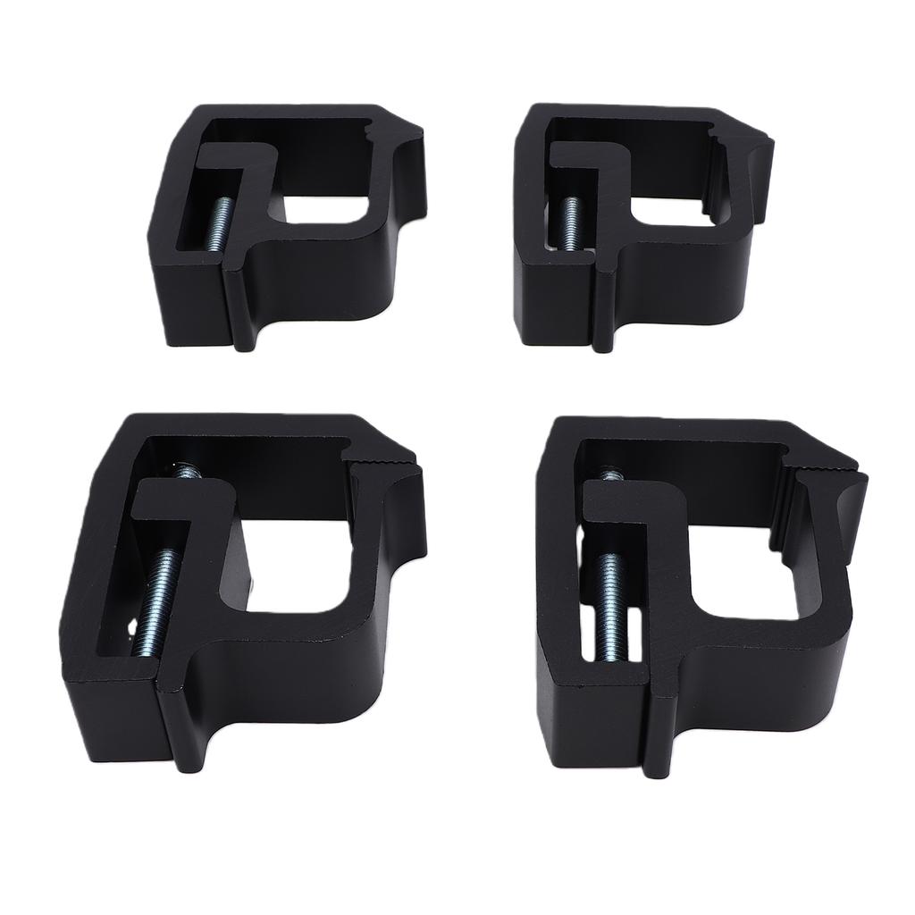 Truck Topper Ladder Rack Clamp Heavy Duty Campers Shell Clamp Replacement for Ram 1500 2500 3500 Black