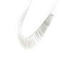 Les Trésors De Lily [J7957] - Silver 'Kilimanjaro' Necklace