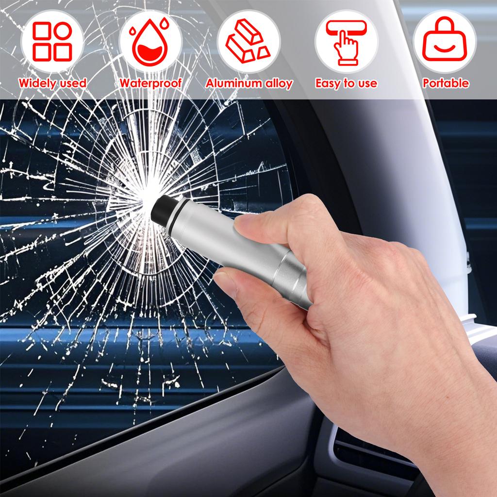 Car Emergency Hammer Cars Rescue Tools Safety Hammer Escape Seat Belt Cutter Lifesaving Auto Windows Glass Breaker Safety Hammer