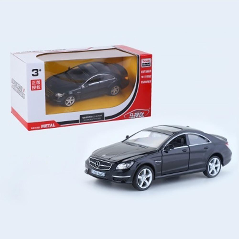 1/36 skala Benz CLS63 obudowa ze stopu Model zabawka napędzana typu naciągnij i puść samochód prezent urodzinowy kolekcjonerski Model obsady samochodzik