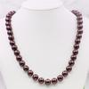 10mm Round Brown Pearl Shell Necklace Women Girls Hand Made Jewelry Making Design for Accessory Gifts For Mother