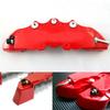 2PCS 3D Red Car Universal Disc Brake Caliper Covers Left & Right Accessories Kit