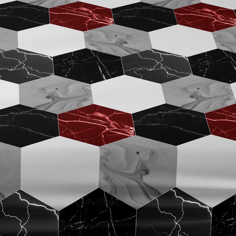 1 Stück Mode Marmormuster Mattiertes Bettlaken, Schlafzimmer Bedruckte Tagesdecke, Bettwäsche (Ohne Kissenbezüge)