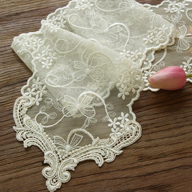 Mini Ribbon Lace Runner [180cm] One color