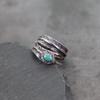 1Pcs Retro ring, punk style, adjustable ring, men's and women's finger jewelry accessory