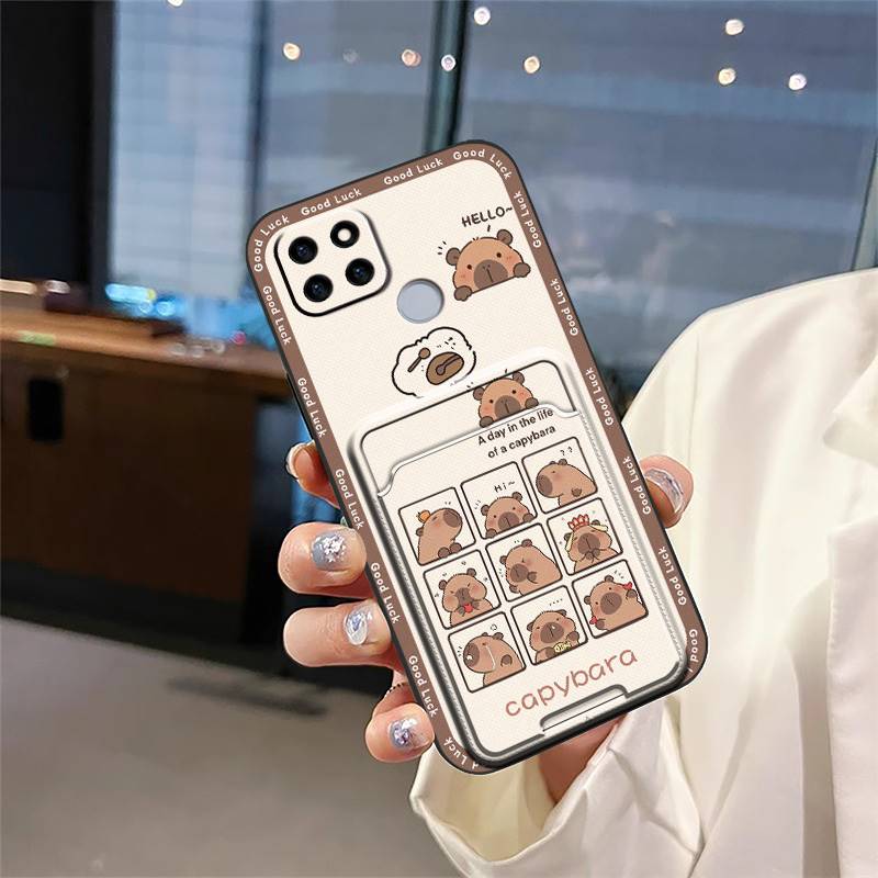 Anti-knock Soft Case Phone Case For OPPO Realme V3/Q2i Back Cover Anti-dust Cute Durable Waterproof Fashion Design Cover