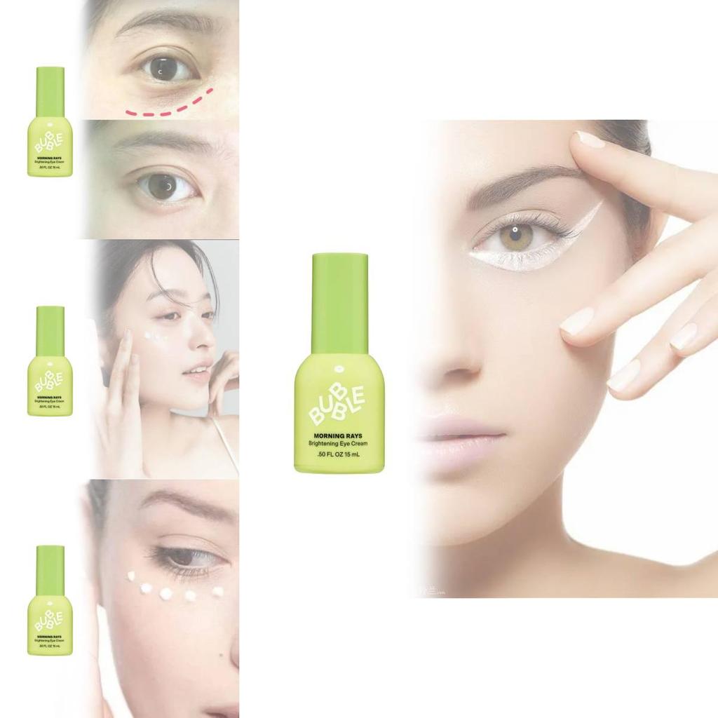 Creme Revitalizante de Olhos com Bolhas Clareador Para Olheiras e Inchaço 15ml