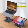 Adjustable Laptop Stand Aluminium Foldable Laptop Holder Portable Notebook Tablet Stand Cooling Support For MacBook Air Pro Ipad