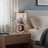 Nordic Style Imitation Ceramic Heart-shaped Vase Romantic Removable Cross Heart Vase Minimalist Modern Flower Vases Bedroom