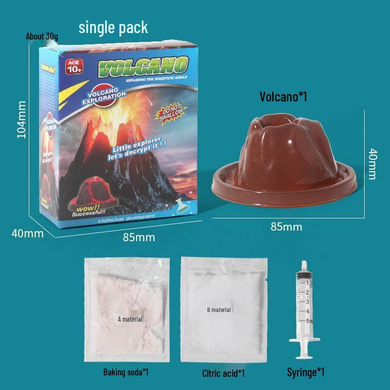 Underwater Volcano Eruption Science Experiment Kit for Kids