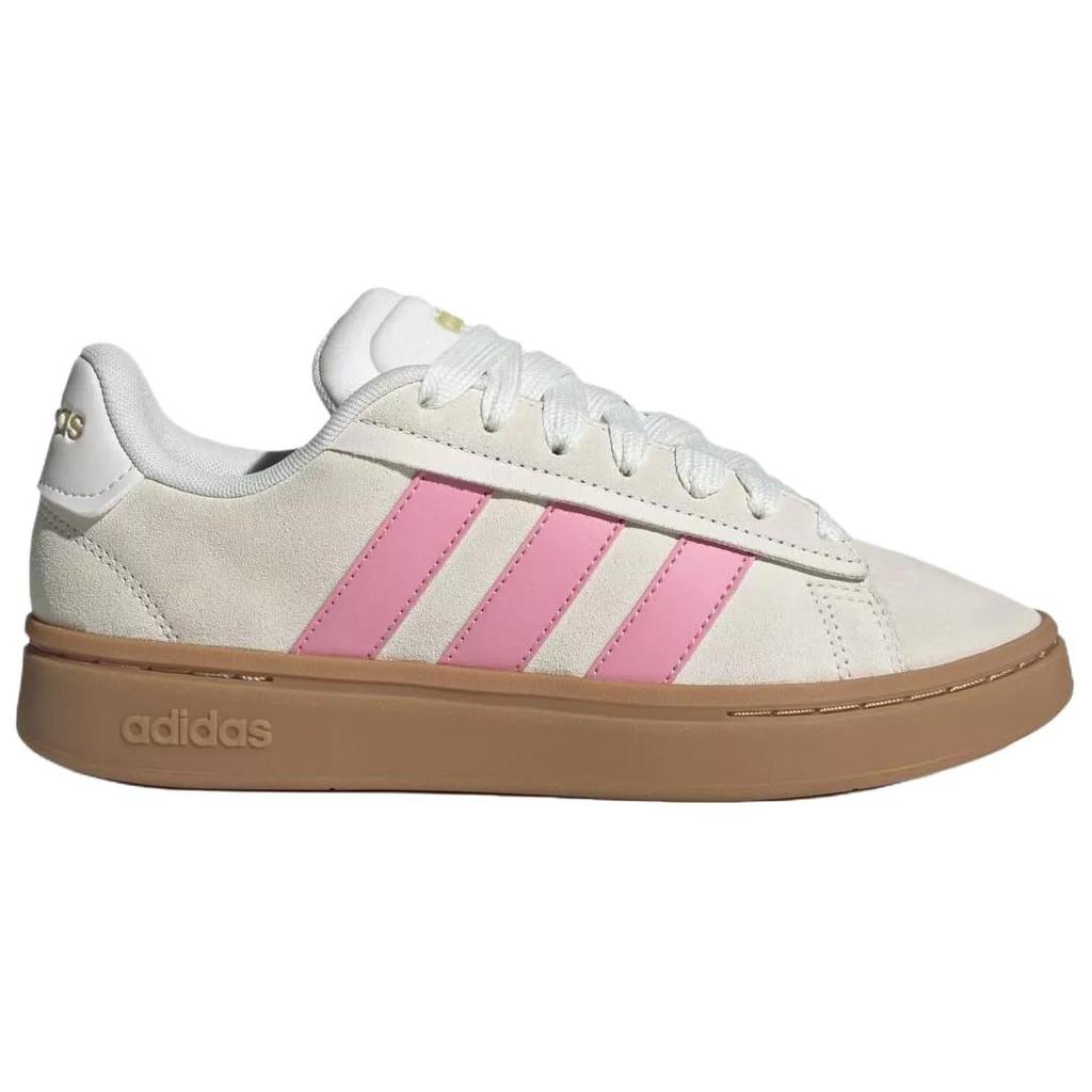New Adidas GRAND COURT ALPHA Abrasion Resistant Low Top Skateboard Shoes Women's Umber JQ2999