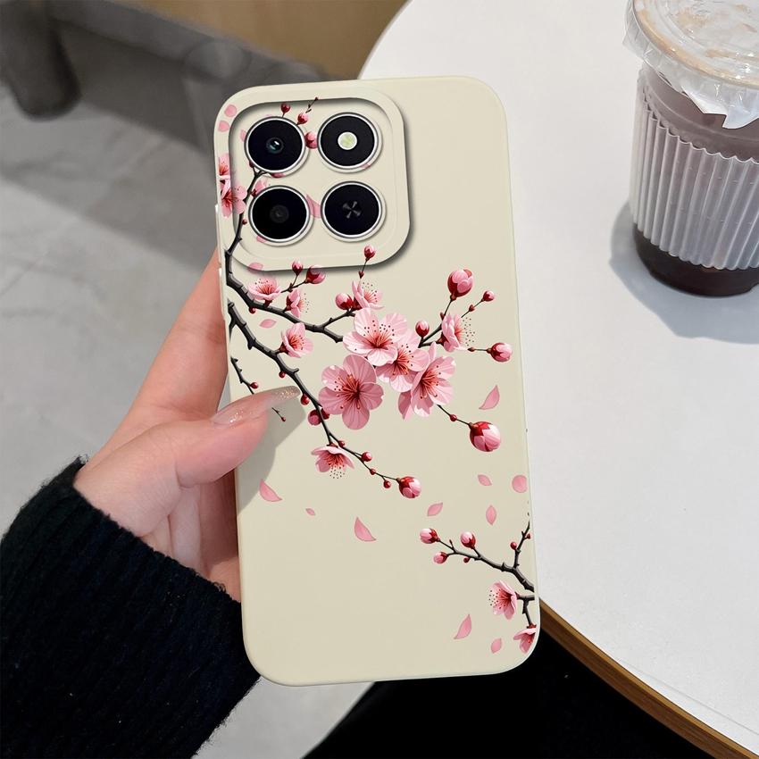 For Honor X6c X6d X5a X5c X6a X7a X8d X9d X8c X7 X8 X6 Phone Case Pretty Flowers Patterns Lightweight Soft Silicone Cover For Honor Protective Housing