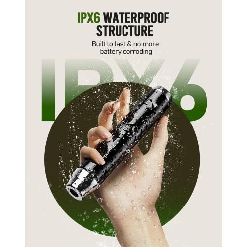 Maestri House Rechargeable Milk Frother, Electric Milk Frother, Waterproof, Powerful, One-Button Operation, Easy Operation with Indicator, Perfect for