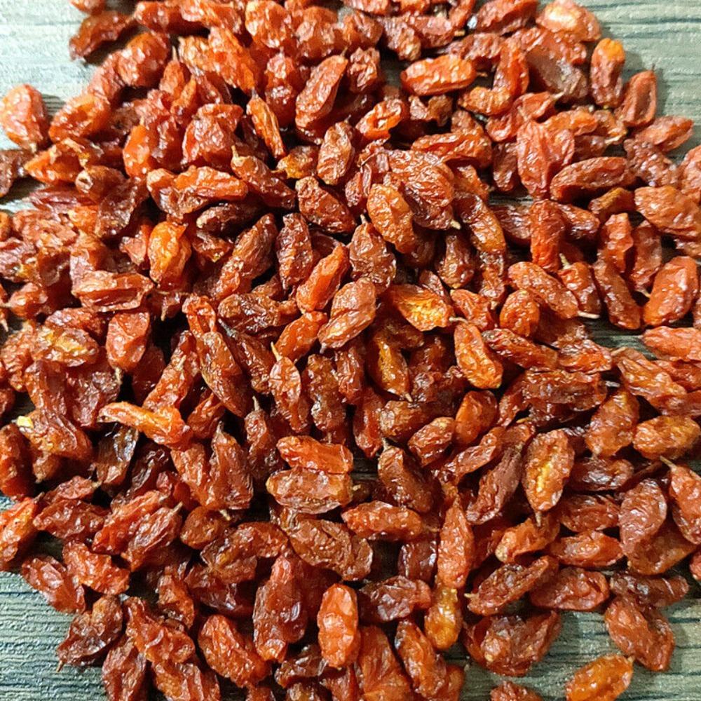 Bagas de Espinheiro Marítimo Orgânicas Naturais 50g Frutas Inteiras Secas Chá de Ervas a Granel para Energia