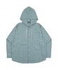 HENRIK207061 Henrik Check Hoodie Sky Blue