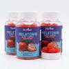 Docteat Melatonin Sleep Support Gummies – Dippin' Dots Strawberry Sunset Crème Flavor, Natural Sleep Aid Supplement (60 Gummies)