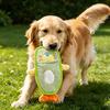 Marine Animal Dog Toy Plush Squeaky Dog Chew Toy Sea Shrimp Seal Seahorse Teething Toy for Dogs Interactive Tug-of-War Relieves Boredom Cleans Teeth