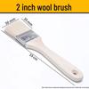 Traceless Soft Lamb Wool and Bristle Brush for Baking, Paint Coating, and Barbecue