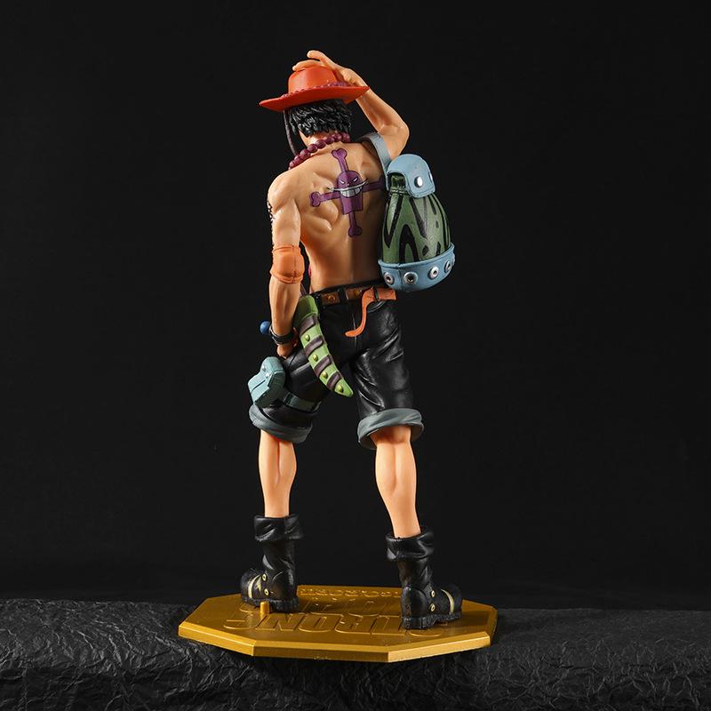 Anime One Piece 10. Jubiläum Feuerfaust Escal D Ace Luffy Bruder Figur Spielzeug Portgas D Ace PVC Action Modell Puppen Geschenke