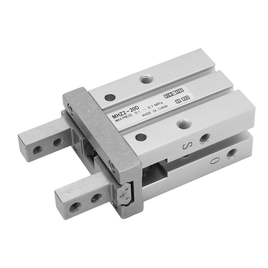 Pneumatischer Parallelgreifer Typ SMC Kleiner Fingerzylinder Einlass Auslass Bohrung Gewinde M5x0.8mm