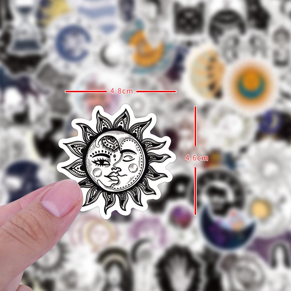 60-Piece Astrology Street Graffiti Stickers Set for DIY Decoration