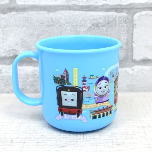 OSK Children's Cup, Thomas the Tank Engine Plastic Cup, Made in Japan, C-1