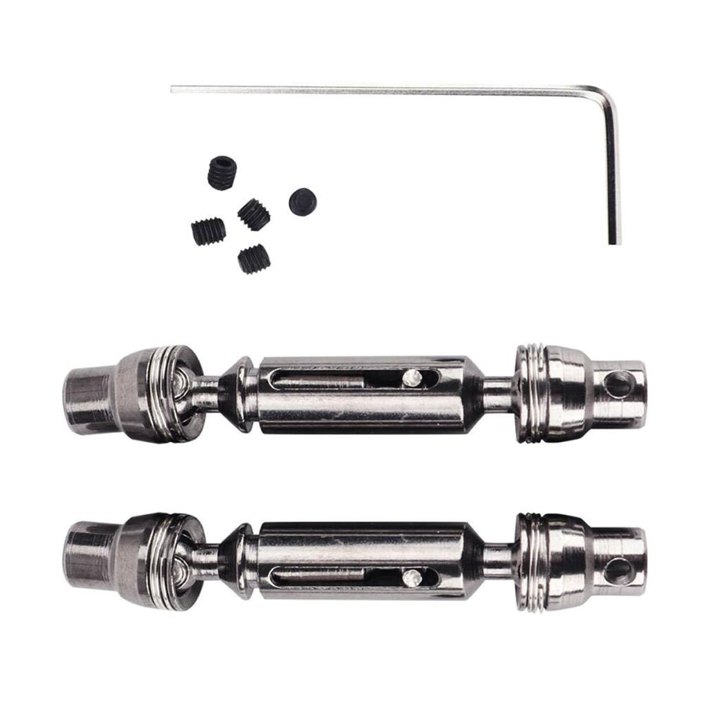 RC Car Metal Drive Shaft Cardan Shaft for 1/16 1/24 WPL B-14 B14K B-24 B24K B-16 B16K C-14 C14K C-24 C24K B-36 B36K