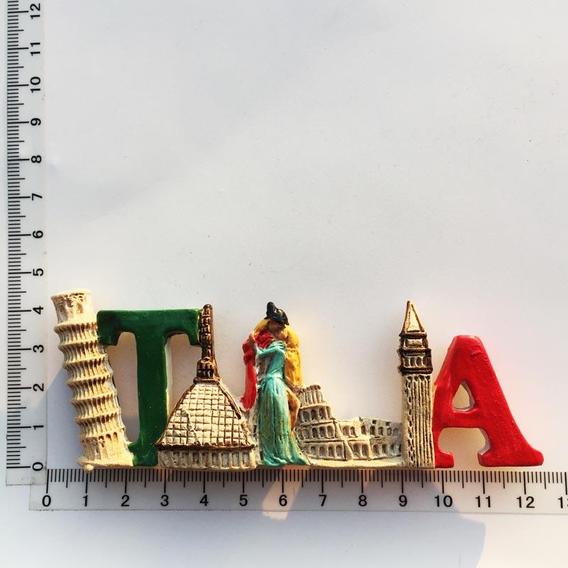 

Italy Fridge Stickers Creative Venice Verona Travelling Souvenirs Fridge Magnets Cute Home Decor Photo Wall Magnetic Stickers