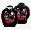 Pánské a dámské 3D mikiny Fotbalové tréninkové mikiny Missouri Kansas City Rugby Kc Rugby Dresy Volný Nadměrný Ležérní Top
