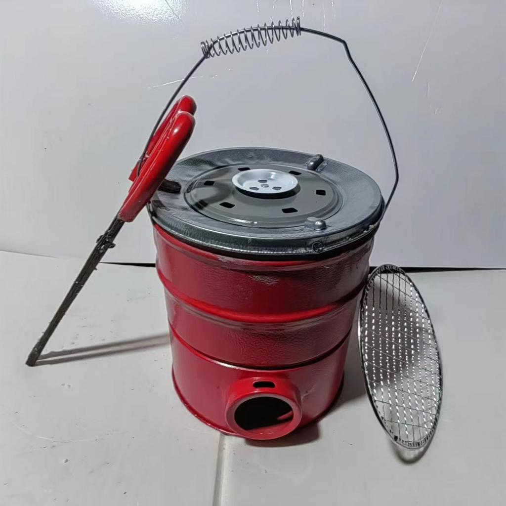 Compact Honeycomb Charcoal Stove for Household Heating and Boiling Water - Ideal for New Homes