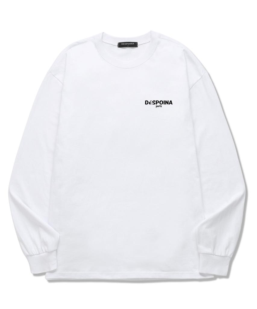 Ujeu Signature Small Logo Long Sleeve (Dls024) White
