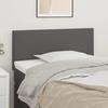 VidaXL Headboard Bedroom Furniture Bed Accessory Single Bed Headboard Interior Grey 80x5x78/88 Cm 345736