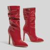 European and American Style Patent Leather Stiletto Over-the-Knee High Boots (10cm Heel)