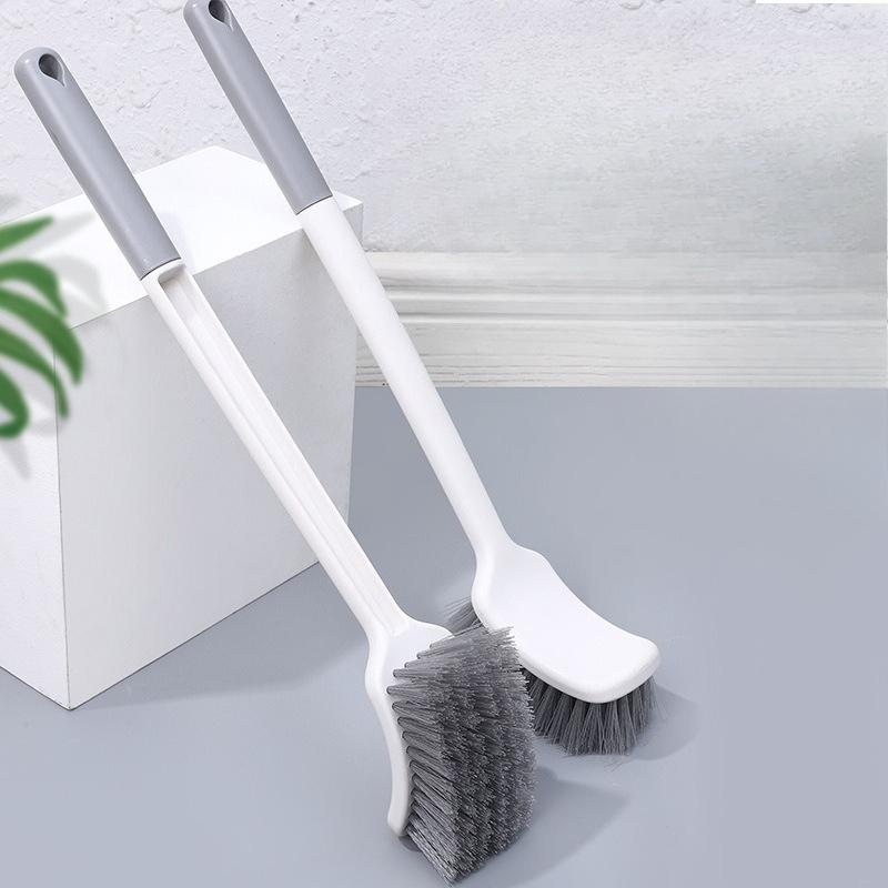 

Квадратная пластиковая туалетная щетка, щетка для ванной комнаты с длинной ручкой, для пола, туалета, без мертвых углов, изогнутая щетка для чистки щелей, тип с наполнением жидкостью Square flat mouth 1pc