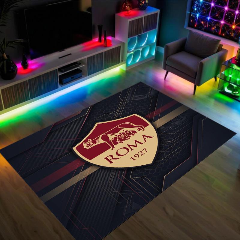 AS Roma Design Crystal Velvet Carpet Cozy Non?Slip Printed Rug For Bedroom Living Room Entrance