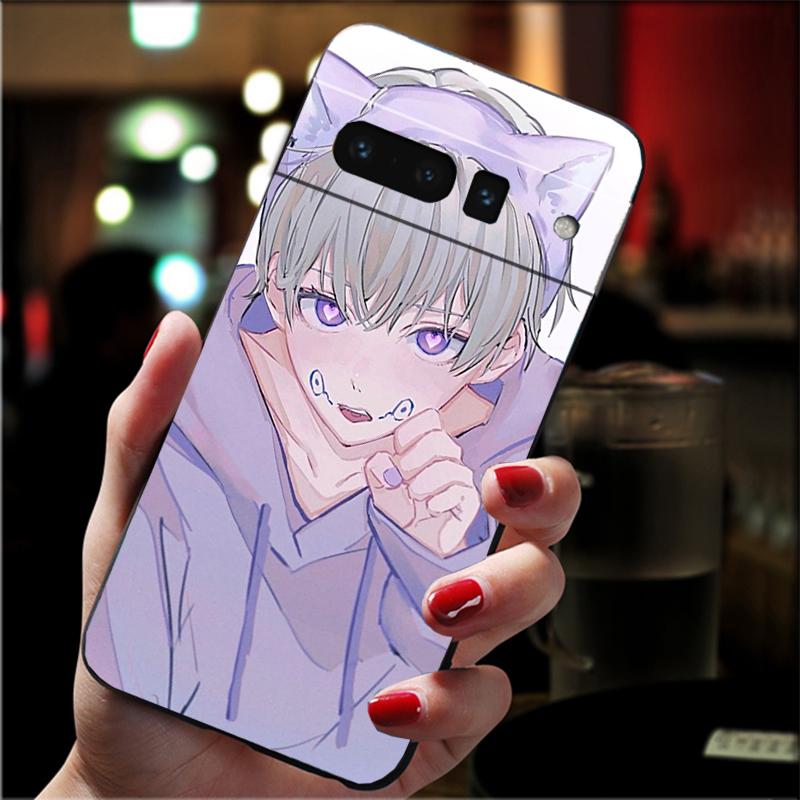 Toge Inumaki Anime Phone Case For Google Pixel 10 9 Pro XL 9A 8 7 6 Pro Pixel 8A 7A 6A Pixel 8 7 6 5