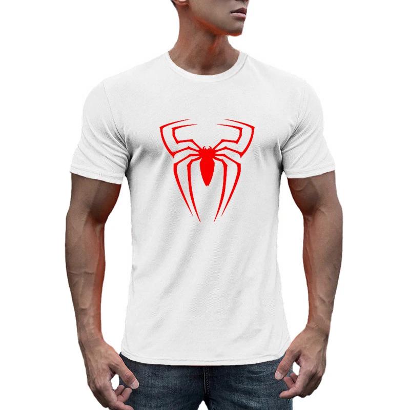 Sommer Herren Atmungsaktives Mesh Schnelltrocknend Locker Kurzarm T-Shirt Mode Bedruckt Lässig Joggen Fitnessstudio Bodybuilding Sporttop