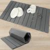 Portable Quick Drying Mat Non-Slip Drain Pad Eco-Friendly Collapsible Mat  Bar