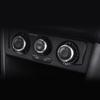 3PCS Car AC Knob Car Air Conditioning Heat Control Switch Knob for Volkswagen VW Polo 2004-2013 Aluminum Alloy Accessories