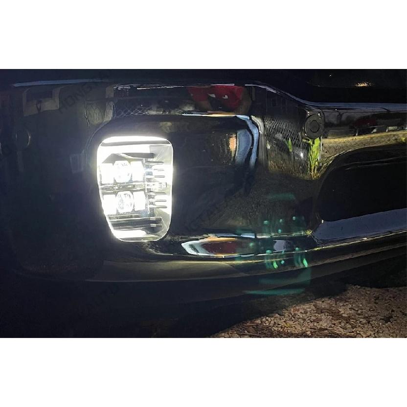 LED Fog Lights For Dodge Ram 1500 2013 2014 2015 2016 2017 2018 Ram Classic 2019-2022 LED DRL Fog Lamp Daytime Running Light