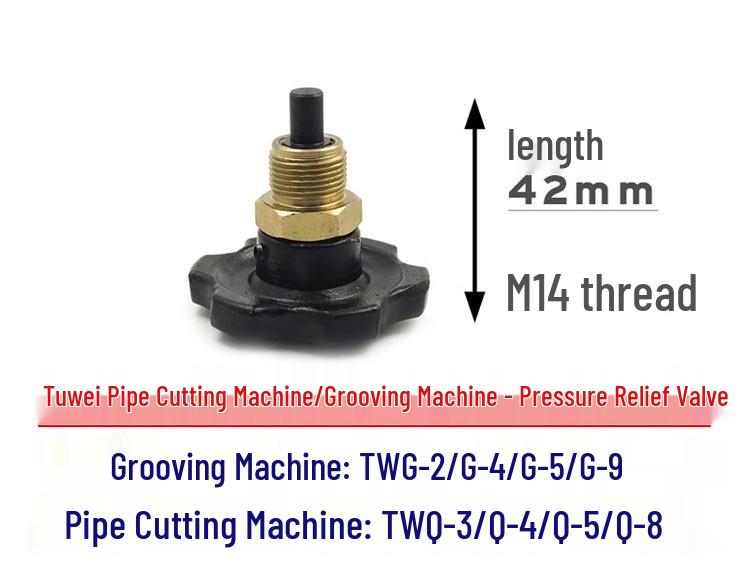 Tuwei Electric Grooving Machine TWG-5 with 8" Knurling Wheel & Upper Pressure Roller Guide