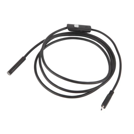 6LED 7mm Lens Endoscope IP67 Waterproof USB Cable Camera for OTG Smart Phones