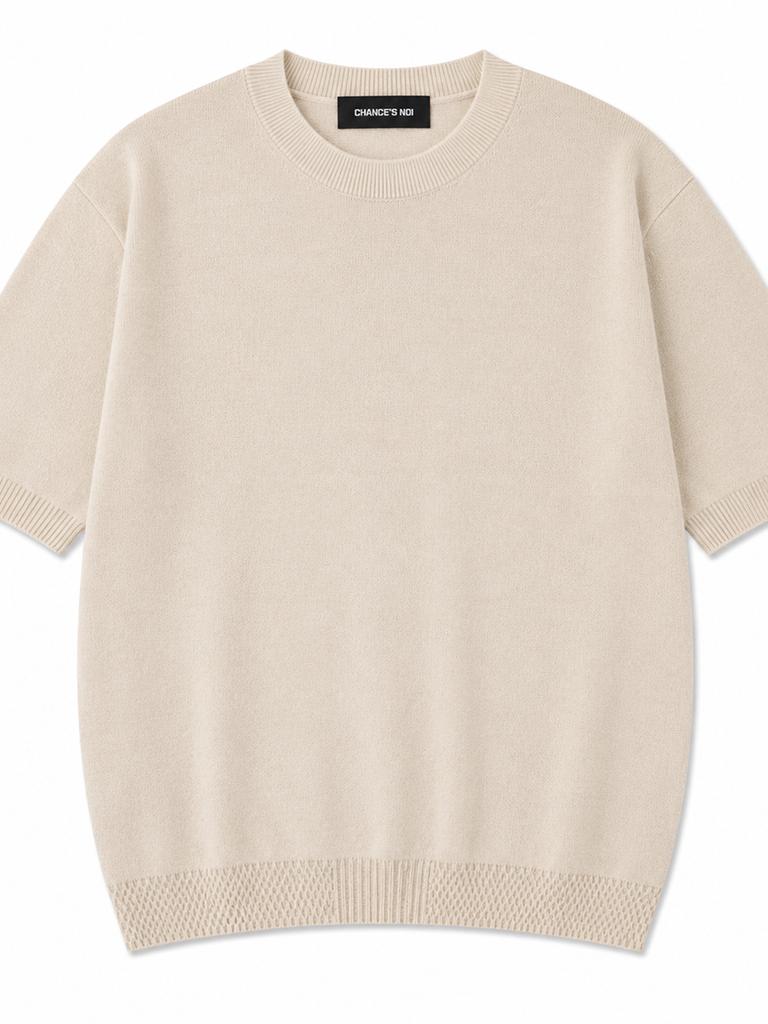 Chaenseseunoi Cool Round Half Knit (4 Colors)/Crhkm