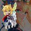 Saber Q Version Artoria Montierte Actionfiguren Anime Modell Spielzeugpuppe Schreibtischornament Sammlerstück Dekoration Überraschungsspielzeug Geschenke