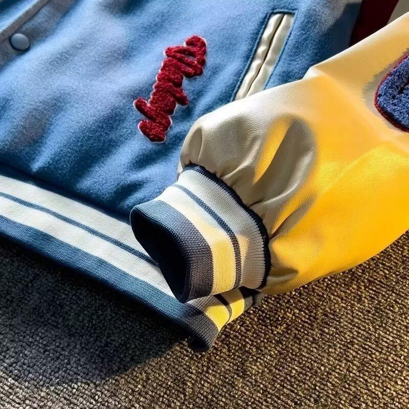 Jarní a podzimní bunda Pánská Korejská verze Trendy baseballová uniforma Univerzální Americká pohledná bunda