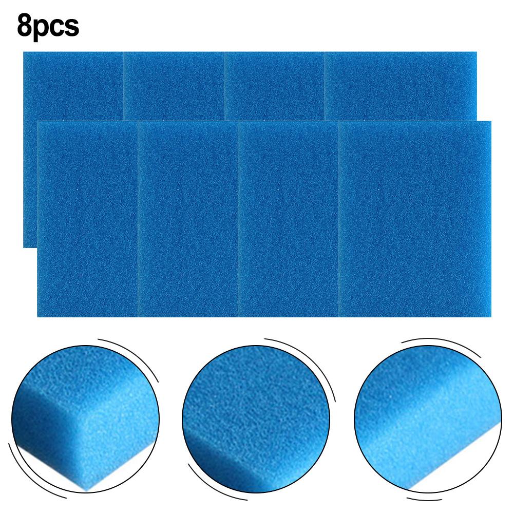 8 Piece Foam Filter Replacement Set for Tineco For iFloor HF10E 01 Wet Vacuum Cleaner Designed for Regular Cleaning and Reuse