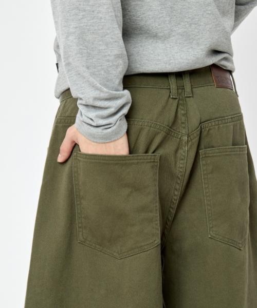 Tegseu Tx409 Bermuda Denim Shorts (Khaki)