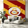 Galatasaray S Niestandardowe Imię Gobelin Ścienny Estetyczny Dekor Ścienny Drukowany Materiał Koc Dekoracyjne Gobeliny do Sypialni Salonu Wystrój Domu
