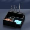 YCS Silicone Tin Slag Box Soldering Iron Tip Cleaner Storage Stand Desoldering Tin Remover Metal Wire Cleaning Ball Filter Tools