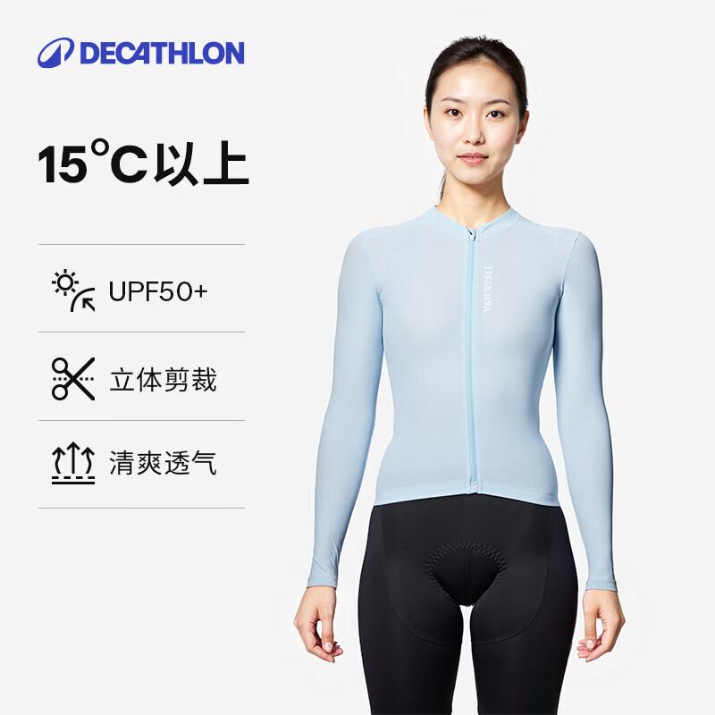 Decathlon RCR Unisex Long Sleeve Cycling Sun Protection Jersey M
